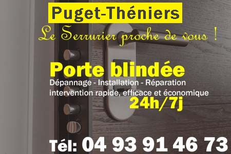 Porte blindée Puget-Théniers - Porte blindee Puget-Théniers - Blindage de porte Puget-Théniers - Bloc porte Puget-Théniers
