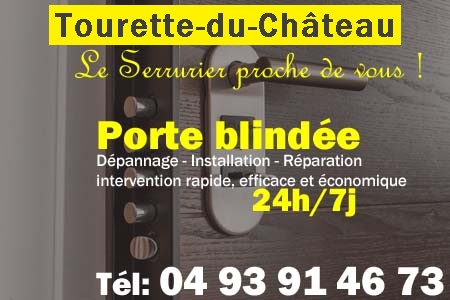 Porte blindée Tourette-du-Château - Porte blindee Tourette-du-Château - Blindage de porte Tourette-du-Château - Bloc porte Tourette-du-Château