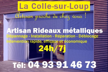 rideau metallique La Colle-sur-Loup - rideaux metalliques La Colle-sur-Loup - rideaux La Colle-sur-Loup - entretien, Pose en neuf, pose en rénovation, motorisation, dépannage, déblocage, remplacement, réparation, automatisation de rideaux métalliques à La Colle-sur-Loup