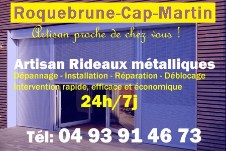 rideau metallique Roquebrune-Cap-Martin - rideaux metalliques Roquebrune-Cap-Martin - rideaux Roquebrune-Cap-Martin - entretien, Pose en neuf, pose en rénovation, motorisation, dépannage, déblocage, remplacement, réparation, automatisation de rideaux métalliques à Roquebrune-Cap-Martin