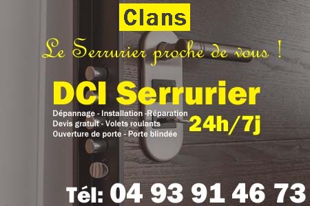 Serrure à Clans - Serrurier à Clans - Serrurerie à Clans - Serrurier Clans - Serrurerie Clans - Dépannage Serrurerie Clans - Installation Serrure Clans - Urgent Serrurier Clans - Serrurier Clans pas cher - sos serrurier clans - urgence serrurier clans - serrurier clans ouvert le dimanche