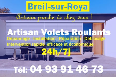 volet roulant Breil-sur-Roya - volets Breil-sur-Roya - volet Breil-sur-Roya - entretien, Pose en neuf, pose en rénovation, motorisation, dépannage, déblocage, remplacement, réparation, automatisation de volet roulant à Breil-sur-Roya