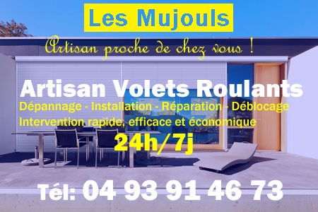 volet roulant Les Mujouls - volets Les Mujouls - volet Les Mujouls - entretien, Pose en neuf, pose en rénovation, motorisation, dépannage, déblocage, remplacement, réparation, automatisation de volet roulant à Les Mujouls