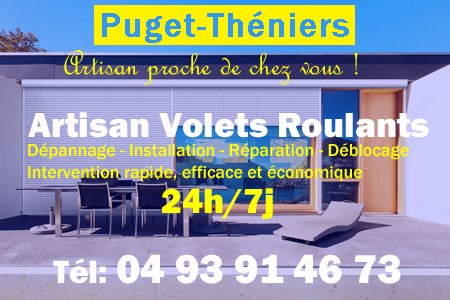 volet roulant Puget-Théniers - volets Puget-Théniers - volet Puget-Théniers - entretien, Pose en neuf, pose en rénovation, motorisation, dépannage, déblocage, remplacement, réparation, automatisation de volet roulant à Puget-Théniers