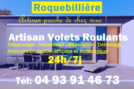 volet roulant Roquebillière - volets Roquebillière - volet Roquebillière - entretien, Pose en neuf, pose en rénovation, motorisation, dépannage, déblocage, remplacement, réparation, automatisation de volet roulant à Roquebillière